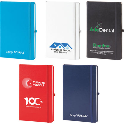 Tarihsiz Çizgili Defter 160 Sayfa 13x21 Cm
